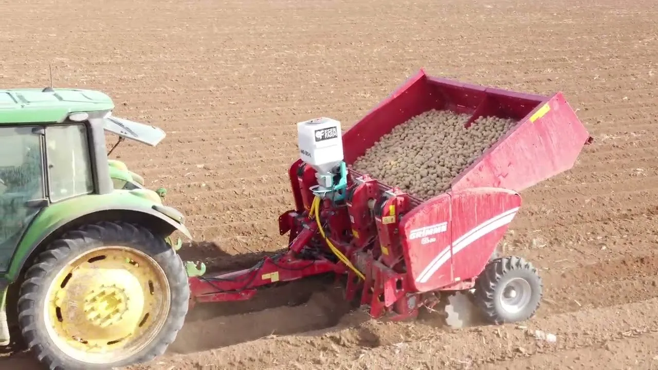 ESER FARM MG-120 SERİ MAKİNEMİZ İLE PATATES EKİMİ